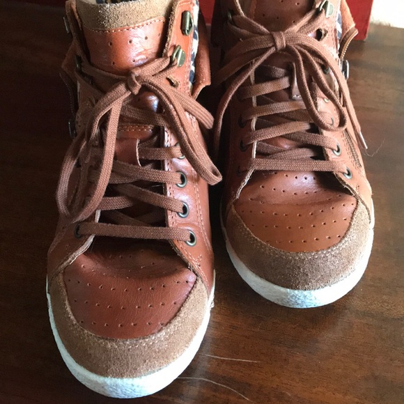 DUNE London leopard accent high top - Picture 3 of 8